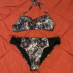 Tie-dye bikini